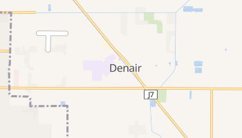 Denair, California map