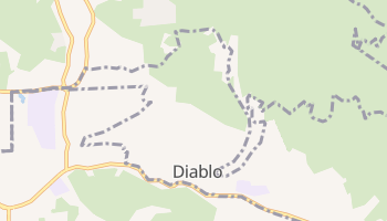 Diablo, California map