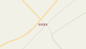 Essex, California map