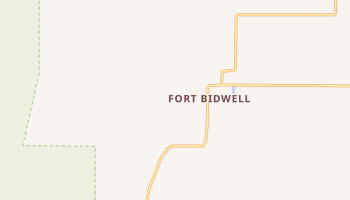 Fort Bidwell, California map