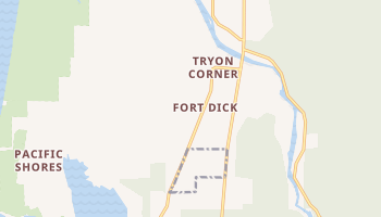 Fort Dick, California map