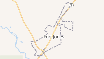 Fort Jones, California map