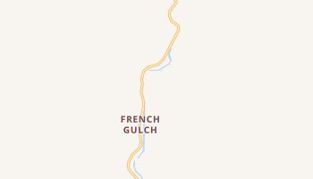 French Gulch, California map