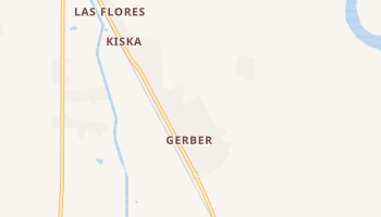 Gerber, California map