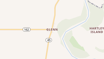 Glenn, California map