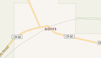Goffs, California map