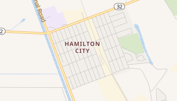 Hamilton City, California map