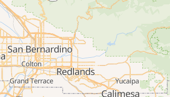 Highland, California map
