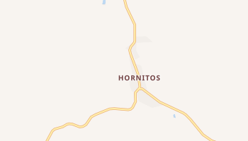 Hornitos, California map