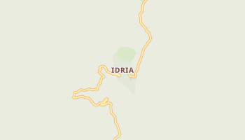 Idria, California map