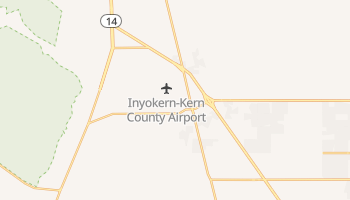 Inyokern, California map
