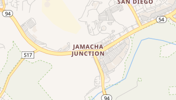 Jamacha Junction, California map