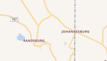 Johannesburg, California map