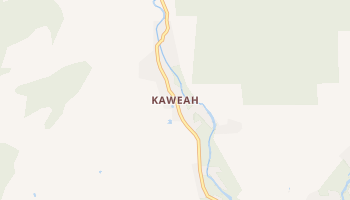Kaweah, California map