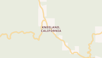 Kneeland, California map