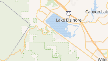 Lakeland Village, California map