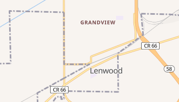 Lenwood, California map