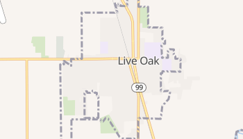 Live Oak, California map