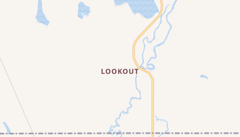 Lookout, California map