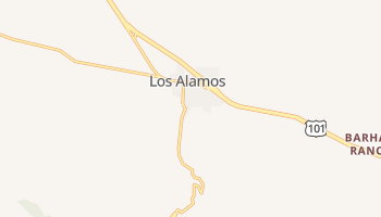 Los Alamos, California map