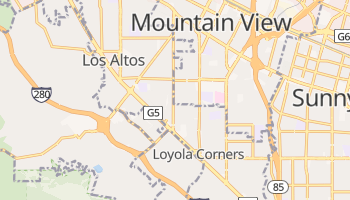 Los Altos, California map