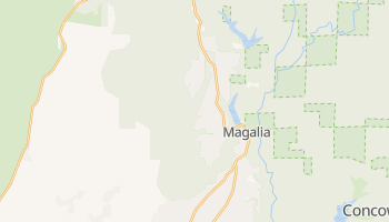 Magalia, California map