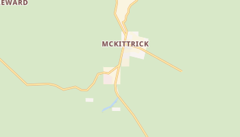 McKittrick, California map