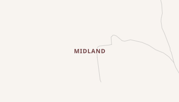 Midland, California map