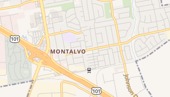 Montalvo, California map