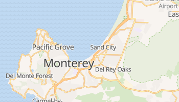 Monterey, California map