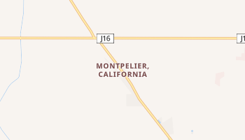 Montpelier, California map