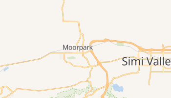 Moorpark, California map