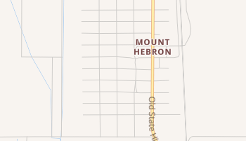 Mount Hebron, California map