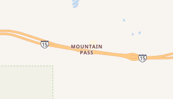 Mountain Pass, California map