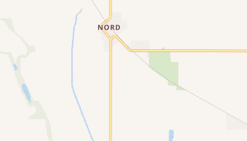 Nord, California map