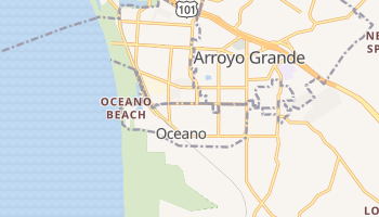 Oceano, California map