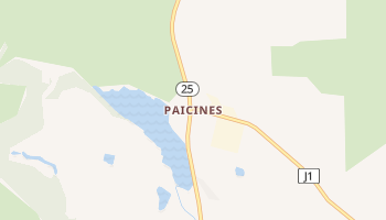 Paicines, California map