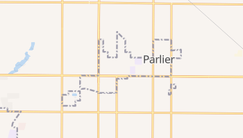 Parlier, California map