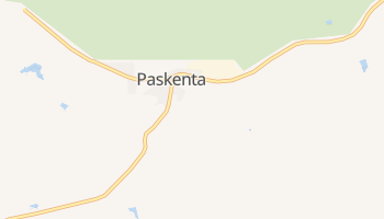 Paskenta, California map
