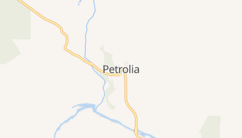 Petrolia, California map