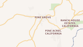 Pine Grove, California map