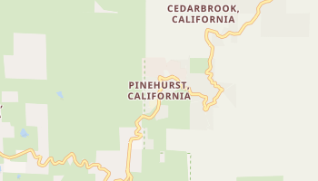 Pinehurst, California map