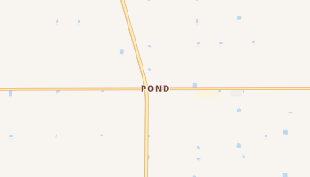 Pond, California map