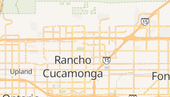 Rancho Cucamonga, California map