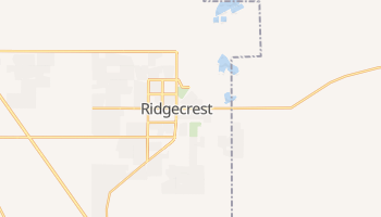 Ridgecrest, California map