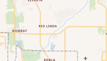 Rio Linda, California map