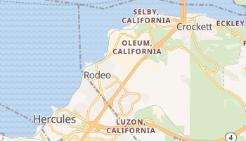 Rodeo, California map
