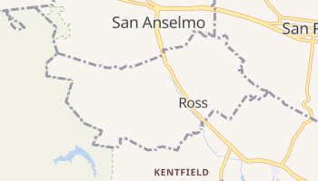 Ross, California map