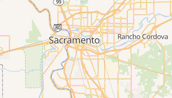 Sacramento, California map