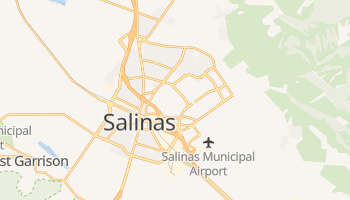 Salinas, California map